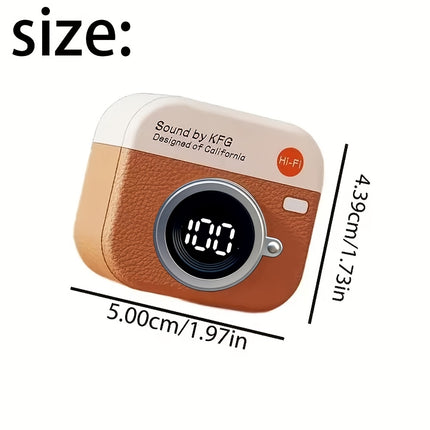 Écouteurs Bluetooth Q86 Sans Fil avec Écran Digital – Design Vintage et Boîtier de Charge