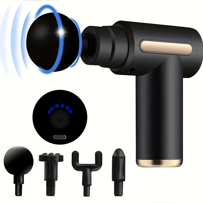 Masseur Électrique Portable Rechargeable USB – Relaxation Dos, Cou et Corps Entier