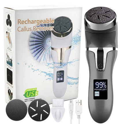 Appareil Électrique de Pédicure RESUXI – Éliminateur de Callosités et Peaux Mortes Rechargeable