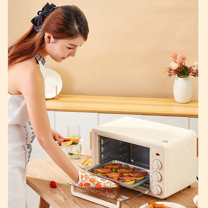 Four Multifonction 22L – Micro-ondes, Four et Vapeur 3-en-1 avec Double Chauffage (220V)