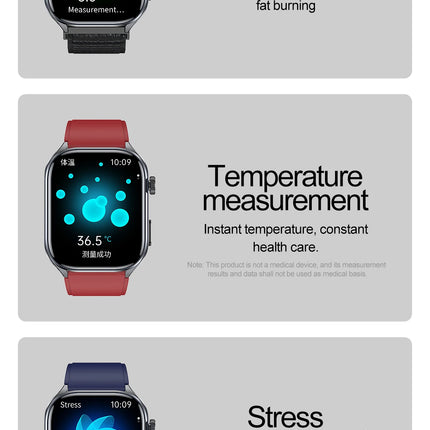 Montre Connectée Santé & Sport avec Écran AMOLED – Suivi d’Activité et Appels Bluetooth