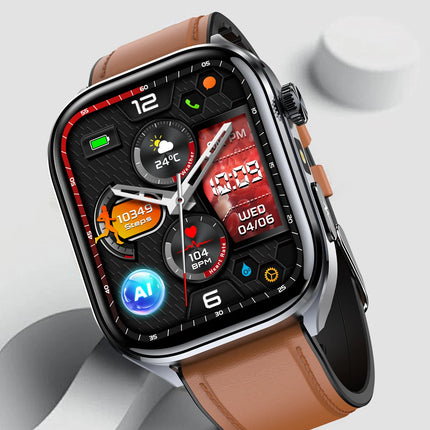 Montre Connectée Santé & Sport avec Écran AMOLED – Suivi d’Activité et Appels Bluetooth