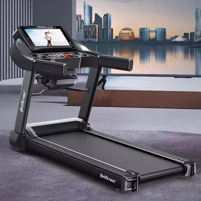 Tapis de Course Pliable Multifonction – Mini Treadmill Fitness Maison avec Bluetooth (220V)