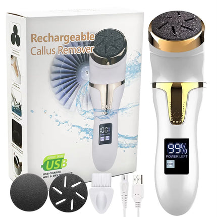 Appareil Électrique de Pédicure RESUXI – Éliminateur de Callosités et Peaux Mortes Rechargeable