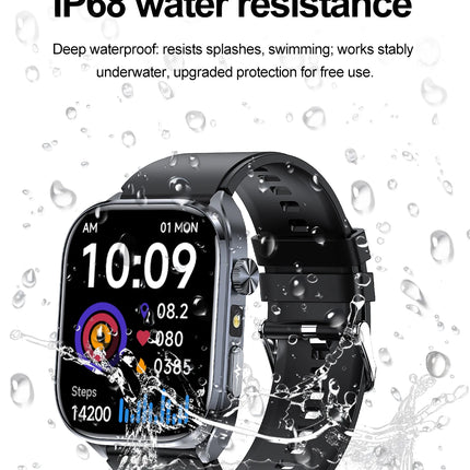 Montre Connectée Santé & Sport avec Écran AMOLED – Suivi d’Activité et Appels Bluetooth