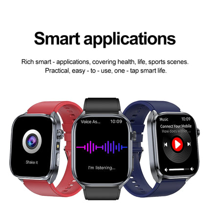 Montre Connectée Santé & Sport avec Écran AMOLED – Suivi d’Activité et Appels Bluetooth