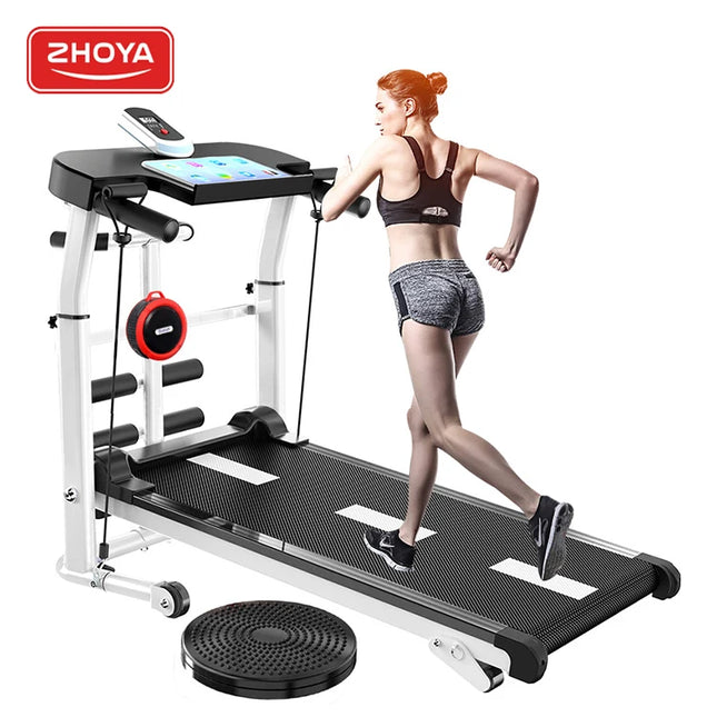 Tapis de Course Pliable Intelligent ZHOYA SPORT – Silencieux avec Bluetooth pour Entraînement à Domicile