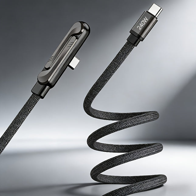 Câble Support Téléphone Pliable 240W Type-C
